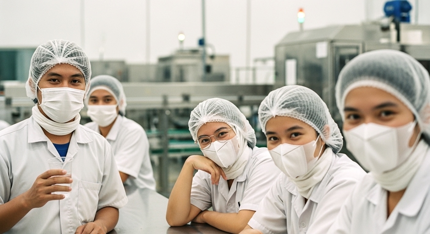 飲食料品製造業で働く特定技能人材たち