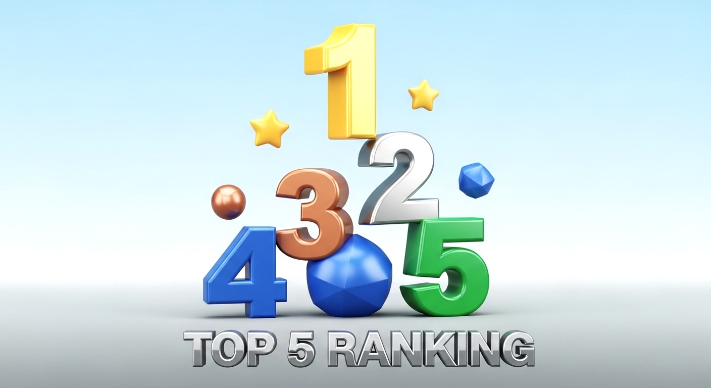 トップ5ランキング